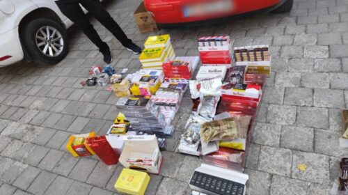 Konfiskohet sasi e madhe cigaresh pa banderola dhe duhan i imtësuar në Tetovë, arrestohen dy persona
