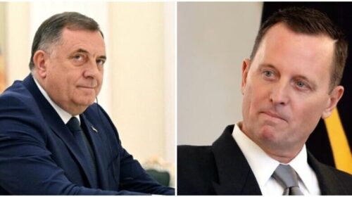 Grenell u takua fshehurazi me Dodikun në Mal të Zi