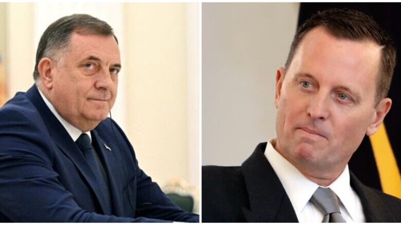 Grenell u takua fshehurazi me Dodikun në Mal të Zi