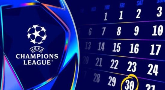 Konfirmohen të gjitha ndeshjet dhe oraret e fazës së ligës në Ligën e Kampionëve 2025/26