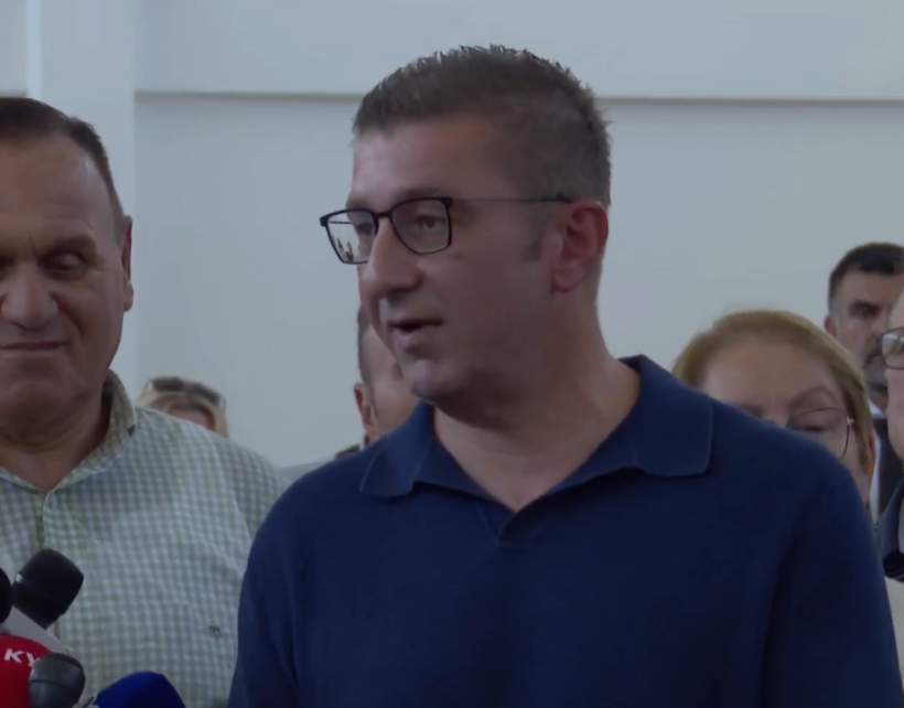 Mickoski: Koalicioni qeverisës do të jetë fitues absolut i zgjedhjeve, BDI po zbaton politika që na kthen prapa 20 vite