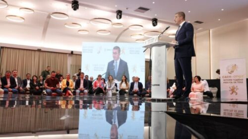 Mickoski: Këto zgjedhje nuk do të jenë derë e BDI-së për tu kthyer në Qeveri, edhe gjatë kohë do jenë në opozitë