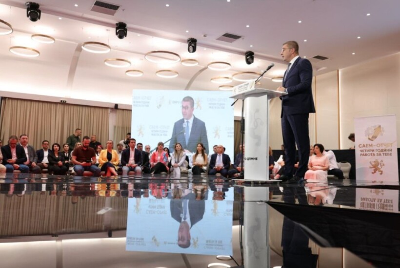Mickoski: Këto zgjedhje nuk do të jenë derë e BDI-së për tu kthyer në Qeveri, edhe gjatë kohë do jenë në opozitë
