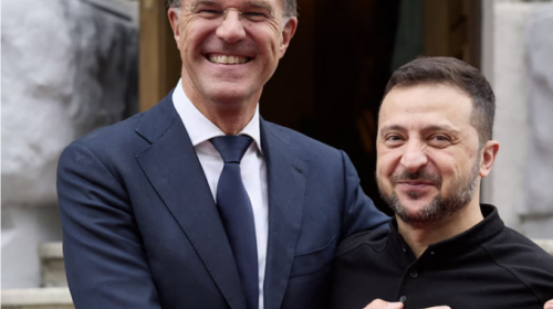 Rutte i bashkohet takimit Trump–Zelensky