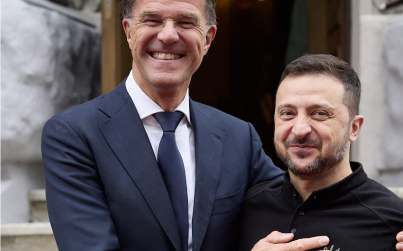 Rutte i bashkohet takimit Trump–Zelensky