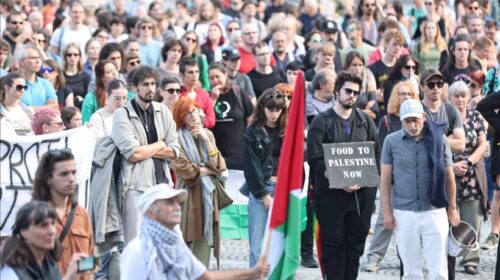 Slloveni, organizohet protestë kundër krizës humanitare në Gaza
