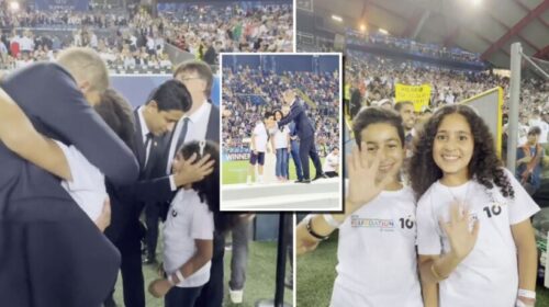 UEFA-ja mbrëmë nderoi dy fëmijë, refugjatë nga Gaza/ I ftuan në finalen e Superkupës