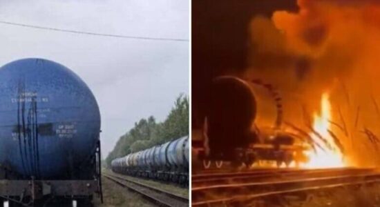 Ukraina godet logjistikën hekurudhore ruse