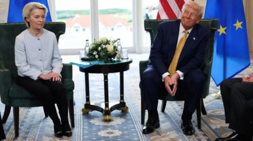 BE pezullon për 6 muaj kundërmasat doganore të SHBA-së, vijojnë negociatat për tarifat tregtare me Uashingtonin