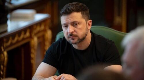 Zelensky akuzon Putinin se po përpiqet të legalizojë pushtimin e territoreve ukrainase