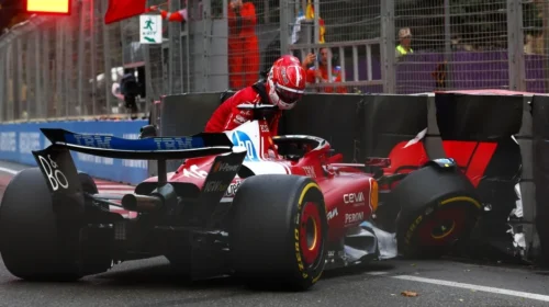 Verstappen siguron “pole position” mes kaosit në Baku, 6 flamuj të kuq prej aksidenteve