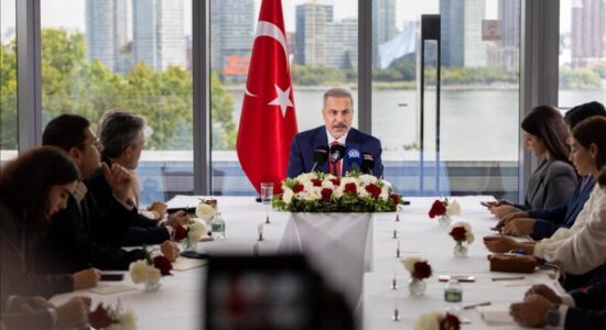 Fidan: Turqia udhëhoqi dhe mbështeti të gjitha takimet për Palestinën në Asamblenë e Përgjithshme të OKB-së