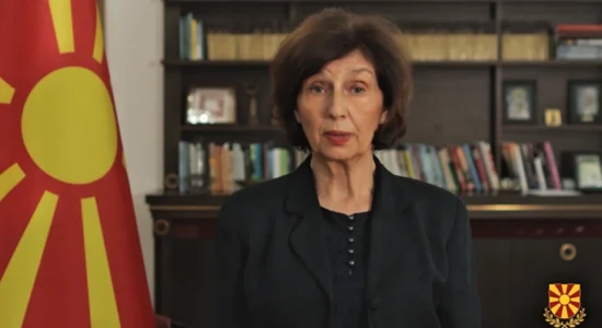 Video porosi nga presidentja Siljanovska – Davkova me rastin e 80-vjetorit të themelimit të OKB-së