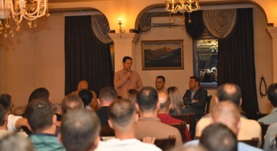 Takimi i përbashkët i shtabeve zgjedhore të Besëlidhja AKI në Gostivar