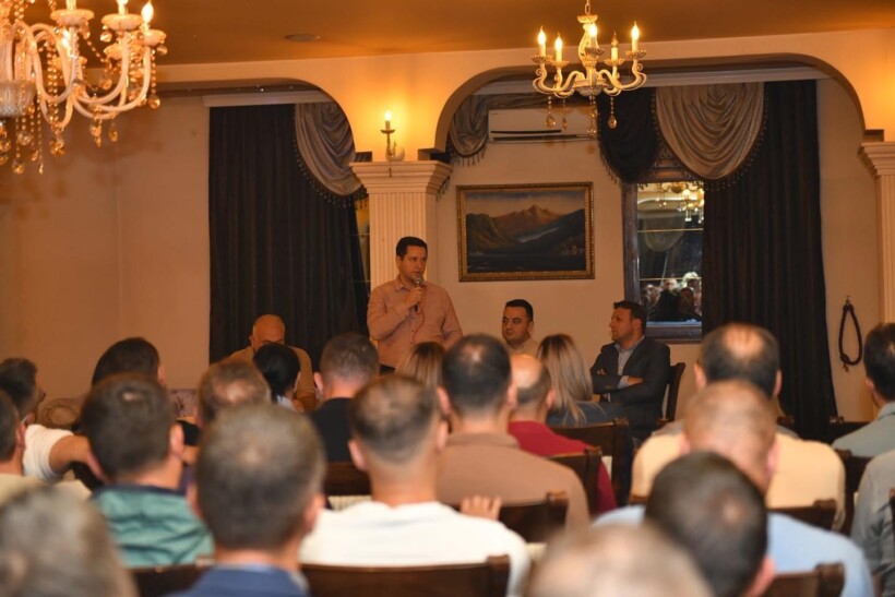 Takimi i përbashkët i shtabeve zgjedhore të Besëlidhja AKI në Gostivar