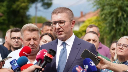 Mickoski: Levica po i jep BDI-së një shans për mbijetesë politike