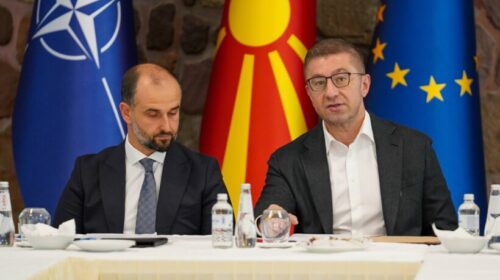 (VIDEO) Mickoski – Murtezani: Rruga drejt BE-së kërkon vullnet politik dhe transparencë
