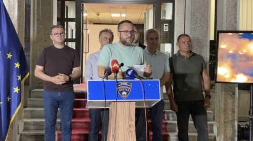 Toshkovski: Zjarri në Trubarevë nën kontroll, por substancat toksike rrezikojnë banorët
