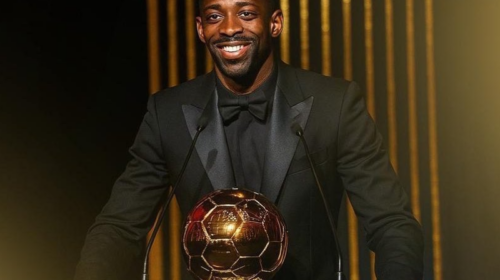 Ousmane Dembele shpallet fitues i “Topit të Artë”