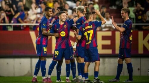 Flick merr dhuratë nga klubi në ditën e fundit të afatit kalimtar, një tjetër lojtar regjistrohet në ekipin e parë të Barcelonës