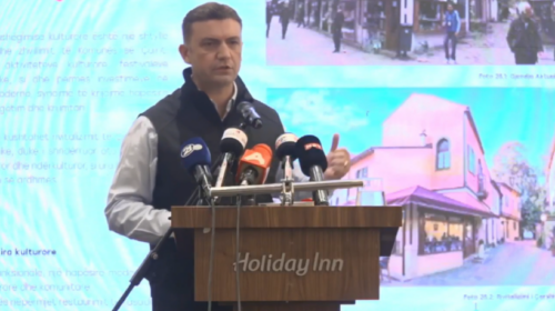 Bujar Osmani prezanton programin zgjedhor: 2500 vende parkimi, ndërmarrje e re komunale dhe luftë kundër korrupsionit