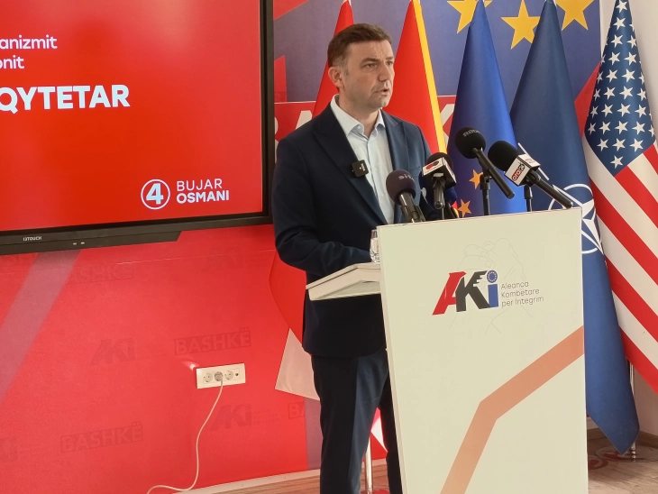 Osmani promovoi “Syrin e qytetarit”: Do ta çrrënjosim korrupsionin!