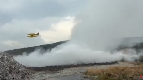 (VIDEO) Deponia Drislla helmon Shkupin, erë e rëndë në të gjithë zonën
