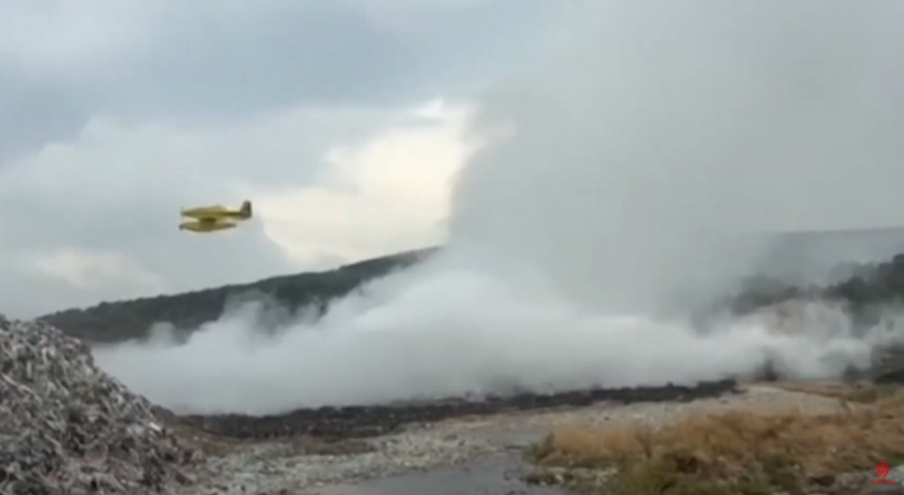 (VIDEO) Deponia Drislla helmon Shkupin, erë e rëndë në të gjithë zonën