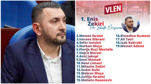 VLEN shpalos listën e këshilltarëve për komunën e Shuto Orizarës, i prinë Enis Zekiri
