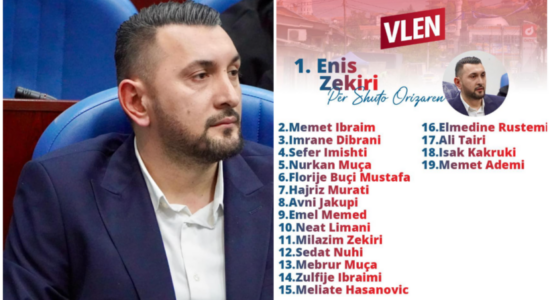 VLEN shpalos listën e këshilltarëve për komunën e Shuto Orizarës, i prinë Enis Zekiri
