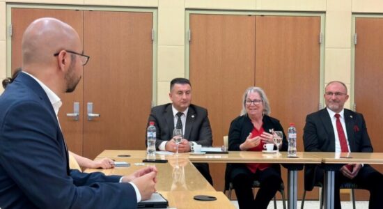 Drejtuesit e Universitetit të Tetovës e vizituan Ambasadën e SHBA-së në Maqedoninë e Veriut
