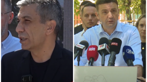 (VIDEO) Mexhiti me akuza se BDI dhe Levica janë në koalicion, Osmani: Shpifjet vijnë nga frika për humbjen e zgjedhjeve