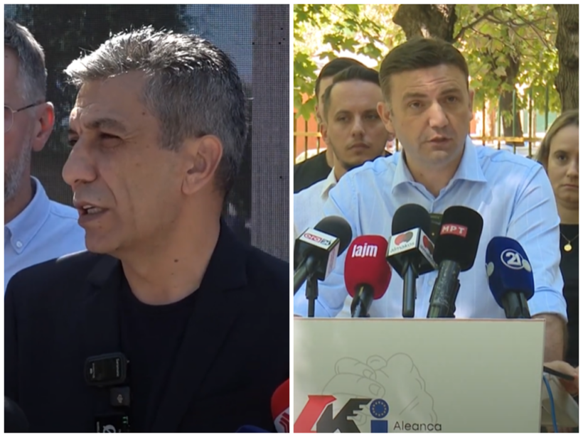 (VIDEO) Mexhiti me akuza se BDI dhe Levica janë në koalicion, Osmani: Shpifjet vijnë nga frika për humbjen e zgjedhjeve