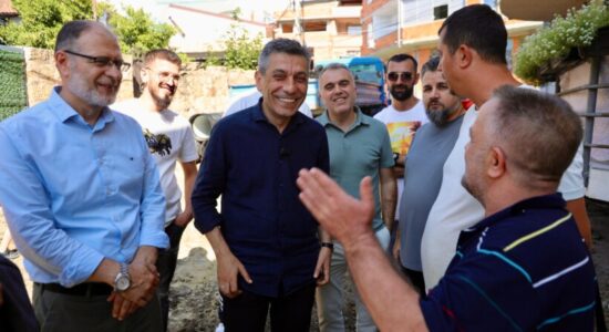 Mexhiti: Pas përfundimit të punimeve nëntokësore, vijon asfaltimi dhe ndriçimi publik në rrugën 157