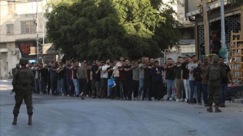 Ushtria izraelite arreston mbi 1.000 persona në një ditë në Bregun Perëndimor