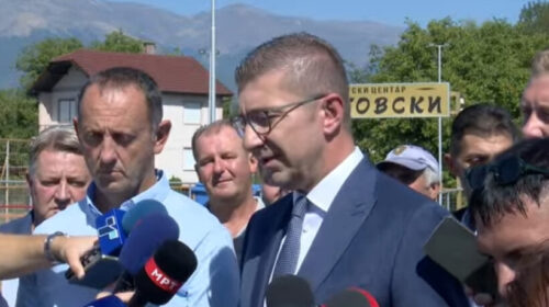 Mickoski: 20 persona janë identifikuar për zjarrvënie, po tentohet të shkaktohet frikë tek qytetarët