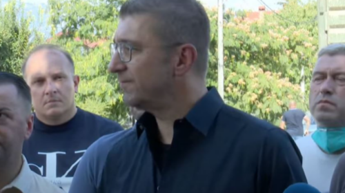 (VIDEO) Mickoski: Zjarri duket se është shkaktuar qëllimisht