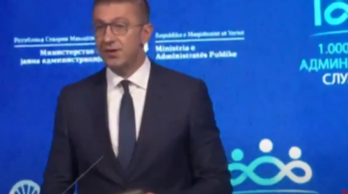 (VIDEO) Mickoski: Dëshirojmë ta sjellim Evropën në shtëpi