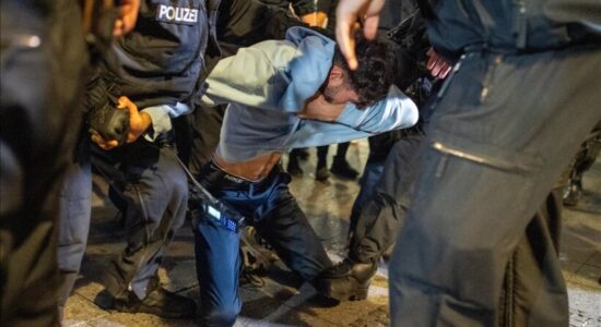 Policia ndërhyn në demon’stratën pro-pale’stineze në Berlin
