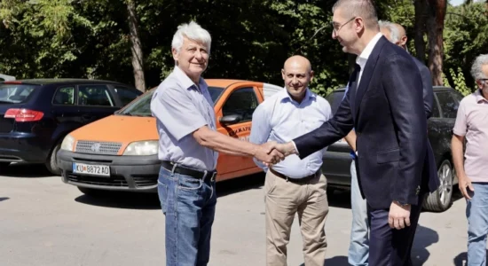 Mickoski: Rreth 12 milionë euro investojmë në Kumanovë për projekte infrastrukturore