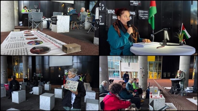 Emrat e palestinezëve të vrarë në Gaza u lexuan ditë e natë për 50 ditë në Holandë