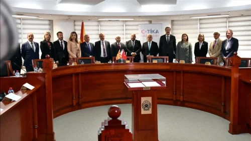 TIKA i siguroi mbështetje harduerike Gjykatës Kushtetuese në Maqedoninë e Veriut