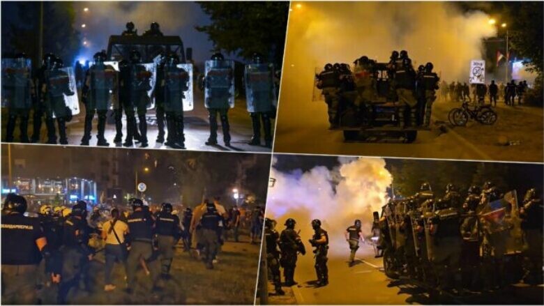 Terror policor i paparë kundër qytetarëve të Novi Sadit, Vuçiq fajëson evropianët për protestat