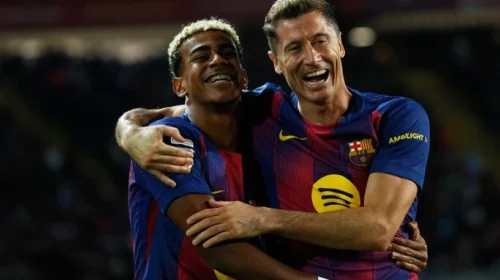 Barcelona fiton dhe bëhet lidere në La Liga