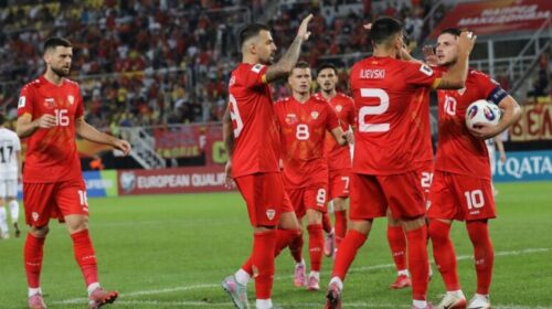 Maqedonia deklason me 5 gola Lihteshtajnin, shënojnë Bardhi dhe Qamili