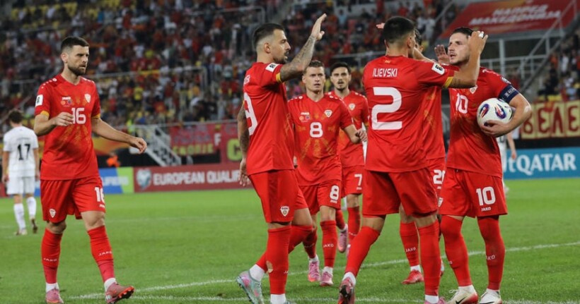 Maqedonia deklason me 5 gola Lihteshtajnin, shënojnë Bardhi dhe Qamili