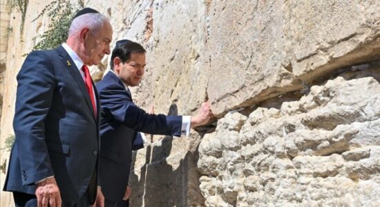 Sekretari Rubio dhe Netanyahu vizitojnë tunelet pranë xhamisë Al-Aksa