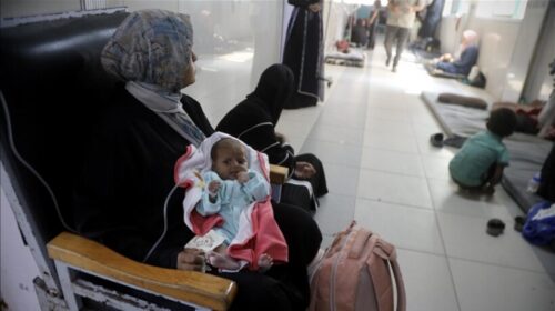 Spitalet e Gazës të mbipopulluara me fëmijë të kequshqyer për shkak të bllokadës së vazhdueshme izraelite