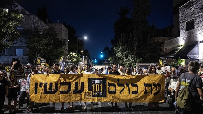 Izraelitët protestojnë në Kudsin Perëndimor duke kërkuar lirimin e pengjeve në Gaza