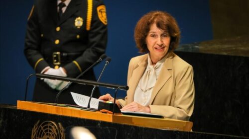 Siljanovska-Davkova në OKB: Nuk duam mosmarrëveshje me fqinjët, duam integrim në BE pa kushte shtesë